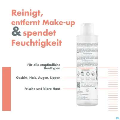 Sie sehen eine Packung Avene Basislinie Mizellenwasser 100ml, Produktbild: 11 Avene Basislinie Mizellenwasser 100ml, A-Nr.: 5939704 - 11