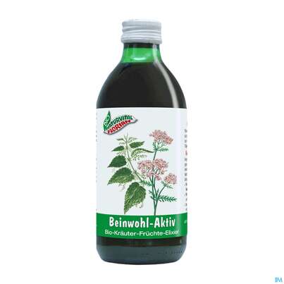 Beinwohl Aktiv Kraeuterfit Elixier Bio Kraeuter Fruechte Alkoholfrei 330ml, A-Nr.: 3961734 - 04