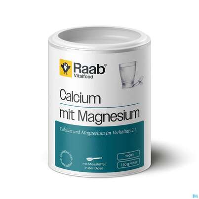 Calcium +magnesium Pulver Raab 150g, A-Nr.: 5996501 - 01