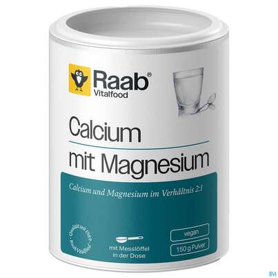 Calcium +magnesium Pulver Raab 150g, A-Nr.: 5996501 - 02