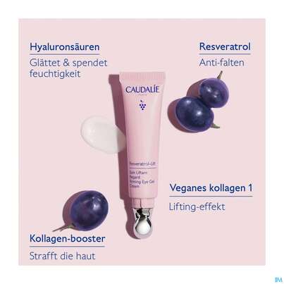Caudalie Resveratrol/lift Auge 30ml, A-Nr.: 5894290 - 05