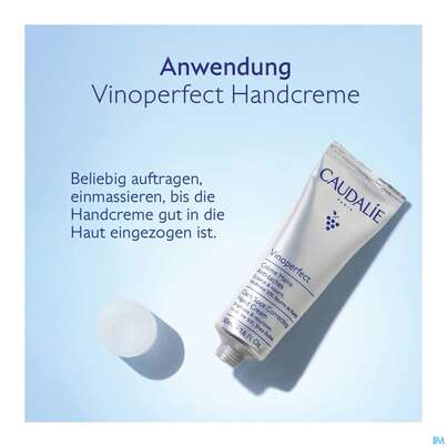 Sie sehen eine Packung Caudalie Vinoperfect Handcreme/gegen Pigmentstoerung Neu 50ml, Produktbild: 06 Caudalie Vinoperfect Handcreme/gegen Pigmentstoerung Neu 50ml, A-Nr.: 5970312 - 06