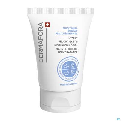 Sie sehen eine Packung Dermafora Hydr Feuchtigkeitsspendende Maske Feuchtigkeitsarm 50ml, Produktbild: 01 Dermafora Hydr Feuchtigkeitsspendende Maske Feuchtigkeitsarm 50ml, A-Nr.: 5561128 - 01
