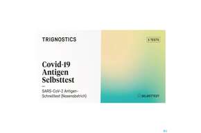 Diagnostika U.zubehoer Covid/-19/antigen/selbst- Test Trignostics 15min Nasenabstr.ce Laienzul5 Tes 1pk, A-Nr.: 5833124 - 01