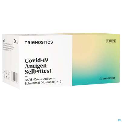 Diagnostika U.zubehoer Covid/-19/antigen/selbst- Test Trignostics 15min Nasenabstr.ce Laienzul5 Tes 1pk, A-Nr.: 5833124 - 03