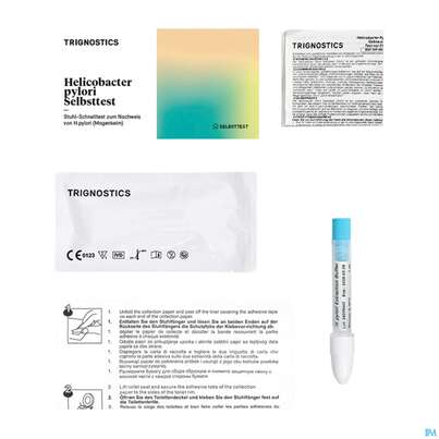 Diagnostika U.zubehoer Trignostics/helicobacter Pylori Selbsttest 10min Sensitiv 97,6% Ce-laienzul 1st, A-Nr.: 5888467 - 05