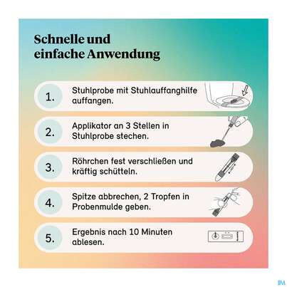 Diagnostika U.zubehoer Trignostics/helicobacter Pylori Selbsttest 10min Sensitiv 97,6% Ce-laienzul 1st, A-Nr.: 5888467 - 06