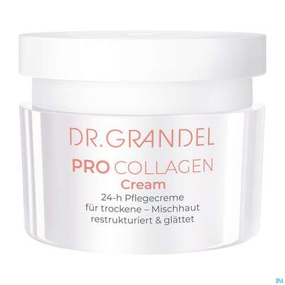 Sie sehen eine Packung Dr.grandel Pro Collagen Cream 41695 50ml, Produktbild: 02 Dr.grandel Pro Collagen Cream 41695 50ml, A-Nr.: 5894769 - 02