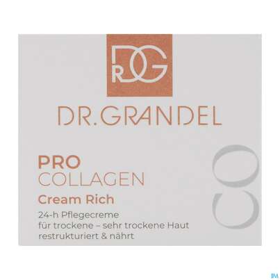 Sie sehen eine Packung Dr.grandel Pro Collagen Rich 41696 50ml, Produktbild: 01 Dr.grandel Pro Collagen Rich 41696 50ml, A-Nr.: 5894781 - 01