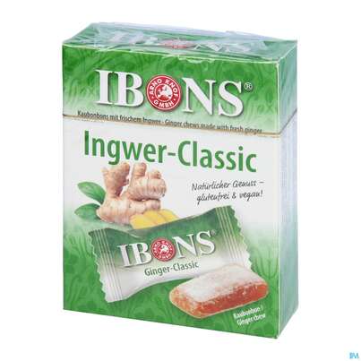Sie sehen eine Packung Ibons Original Bonbons Classic 60g, Produktbild: 02 Ibons Original Bonbons Classic 60g, A-Nr.: 3706841 - 02