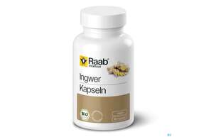 Ingwer Kapseln Bio Raab 80st, A-Nr.: 5871337 - 01