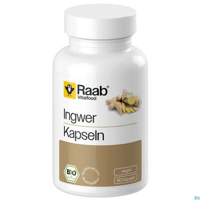 Ingwer Kapseln Bio Raab 80st, A-Nr.: 5871337 - 02