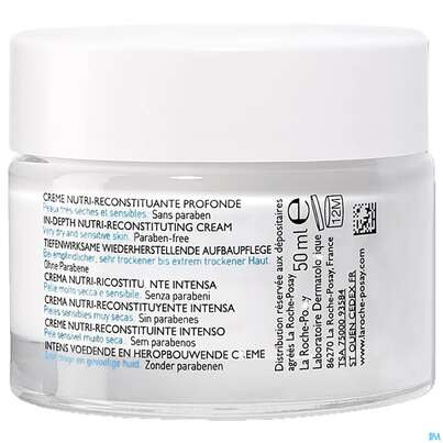 La Roche Posay Gesichtspflege Nutritic/intense/aktion Trockene Haut Riche Tiege 50ml, A-Nr.: 4800884 - 03