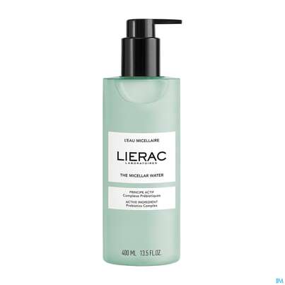 Sie sehen eine Packung Lierac Cleanser/jumbo The Micellar Water 400ml, Produktbild: 01 Lierac Cleanser/jumbo The Micellar Water 400ml, A-Nr.: 5840199 - 01