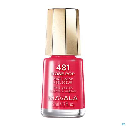 Sie sehen eine Packung Mavala Nagellack Pop Wave +si 481 Rose 5ml, Produktbild: 02 Mavala Nagellack Pop Wave +si 481 Rose 5ml, A-Nr.: 5969912 - 02