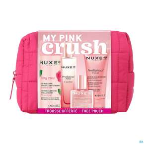 Nuxe My Pink Crush Travel Kit Vr Mic Wat 100ml+ Prod B Mask75ml+cr15ml+hp Or Fl 10 1pk, A-Nr.: 5984047 - 01