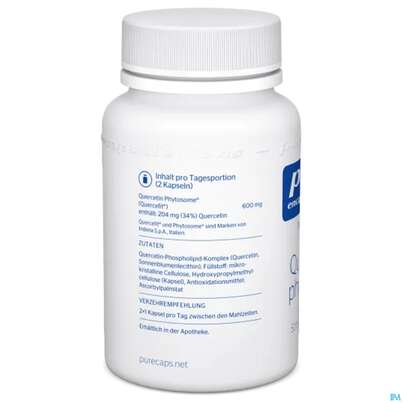 Pure Encapsulations Kapseln Quercetin Phytosorb Qus6a 60st, A-Nr.: 5811826 - 03