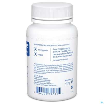 Pure Encapsulations Kapseln Quercetin Phytosorb Qus6a 60st, A-Nr.: 5811826 - 06