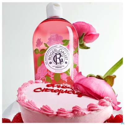 Roger &amp; Gallet Rose Wellbeing Shower Gel Jumbo Groesse 500ml, A-Nr.: 5917097 - 04