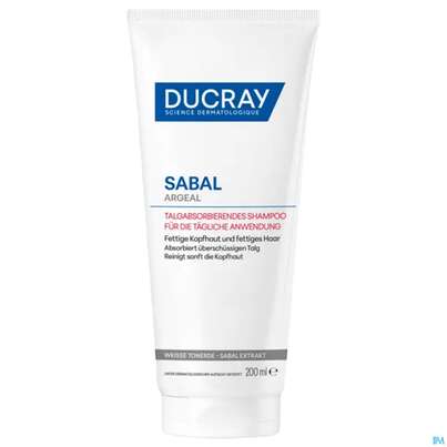 Shampoon Ducray Sabal/argeal Talgabsorbierend 200ml, A-Nr.: 5964412 - 02