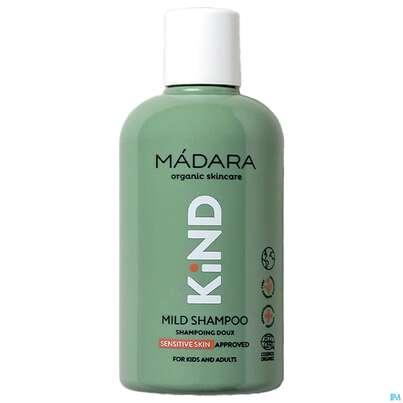 Sie sehen eine Packung Shampoon Madara Kind Mild 250ml, Produktbild: 02 Shampoon Madara Kind Mild 250ml, A-Nr.: 5708815 - 02