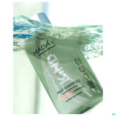 Sie sehen eine Packung Shampoon Madara Kind Mild 250ml, Produktbild: 03 Shampoon Madara Kind Mild 250ml, A-Nr.: 5708815 - 03