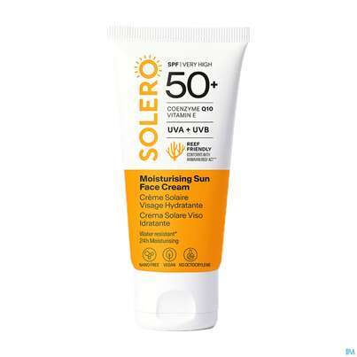Sonnenprodukte Solero Gesichtscreme Feuchtig- Keitsspendend Spf50+ 50ml, A-Nr.: 5917476 - 01