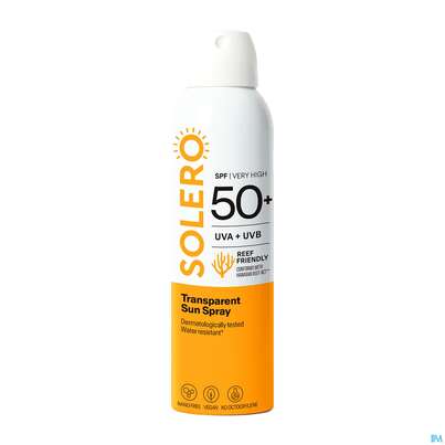 Sonnenprodukte Solero Spray Transparent Spf50+ 200ml, A-Nr.: 5917482 - 01