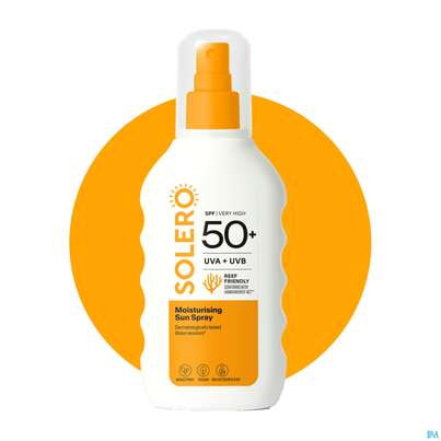 Sonnenprodukte Solero Spray/feuchtigkeit- Spendend Spf50+ 200ml, A-Nr.: 5917430 - 04
