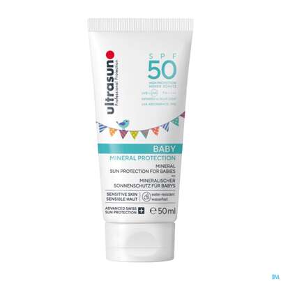 Sonnenprodukte Ultrasun Mineral Baby Spf50 Nr.62 100ml, A-Nr.: 4798101 - 06