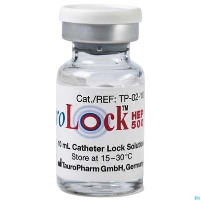 Tauro Lock Ampullen Hep500 5ml 10st, A-Nr.: 3387324 - 03