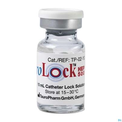 Tauro Lock Ampullen Hep500 5ml 10st, A-Nr.: 3387324 - 04