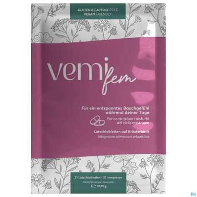 Vemifem Lutschtabl 21st, A-Nr.: 5937711 - 01