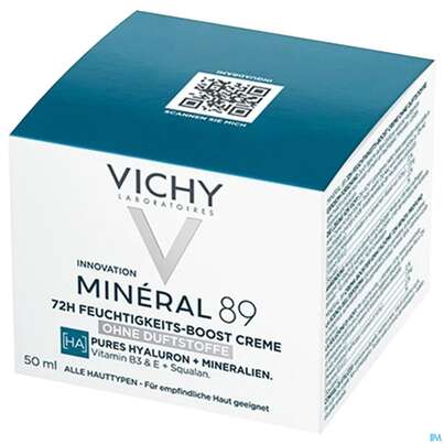 Vichy Mineral 89 Creme Ohne Duftstoffe Reichhaltig Doppe 100ml, A-Nr.: 5890062 - 03