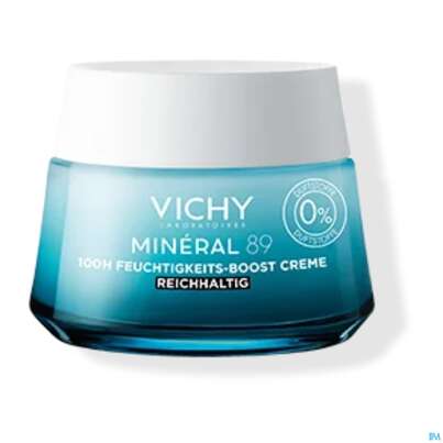 Vichy Mineral 89 Creme Ohne Duftstoffe Reichhaltig Doppe 100ml, A-Nr.: 5890062 - 04