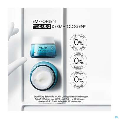 Vichy Mineral 89 Creme Ohne Duftstoffe Reichhaltig Doppe 100ml, A-Nr.: 5890062 - 08