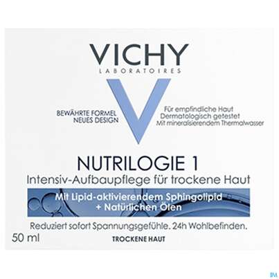 Vichy Nutrilogie 1 Aufbaucreme Trockene Haut Dp 100ml, A-Nr.: 4379611 - 01