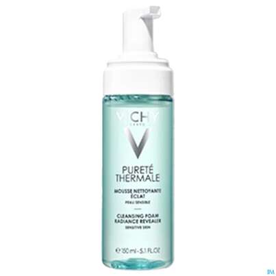 Sie sehen eine Packung Vichy Purete Thermale Reinigungsschaum 2x150 300ml, Produktbild: 02 Vichy Purete Thermale Reinigungsschaum 2x150 300ml, A-Nr.: 4379692 - 02