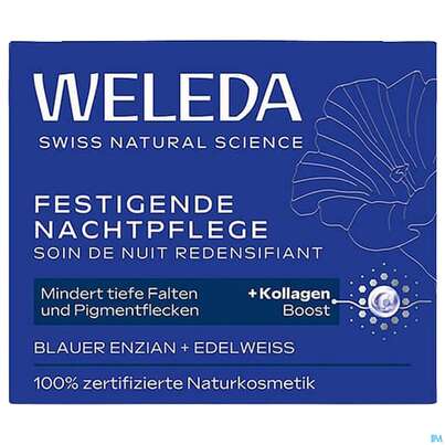 Weleda Blauer Enzian +edelweiss Festigende Nachtpflege 40ml, A-Nr.: 5729958 - 02