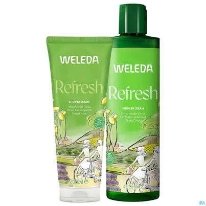 Weleda Refresh Shower Cream Citrus 400ml, A-Nr.: 5909465 - 09