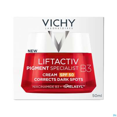 Vichy Liftactiv B3 Anti-pigmentflecken Creme Lsf50 50ml, A-Nr.: 5662504 - 04