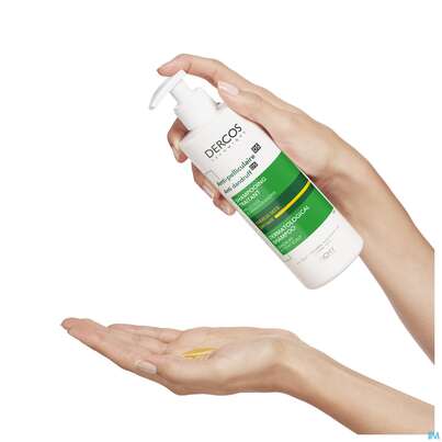 Sie sehen eine Packung Shampoon Vichy/dercos Anti-schuppen Pflege Trockenes Haar 390ml, Produktbild: 14 Shampoon Vichy/dercos Anti-schuppen Pflege Trockenes Haar 390ml, A-Nr.: 4491868 - 14
