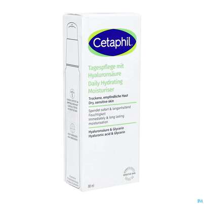 Sie sehen eine Packung Cetaphil Tagespflege +hyaluronsaeure 88ml, Produktbild: 03 Cetaphil Tagespflege +hyaluronsaeure 88ml, A-Nr.: 4839337 - 03