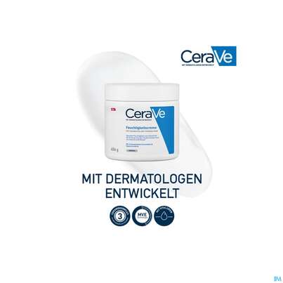 Sie sehen eine Packung Cerave Feuchtigkeitscreme 454g, Produktbild: 07 Cerave Feuchtigkeitscreme 454g, A-Nr.: 4801895 - 07