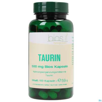 Bios Taurin 500mg 100 Kapseln, A-Nr.: 3892275 - 01