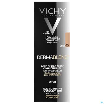 Vichy Dermablend Make-up 45 Gold 30ml, A-Nr.: 3044647 - 06