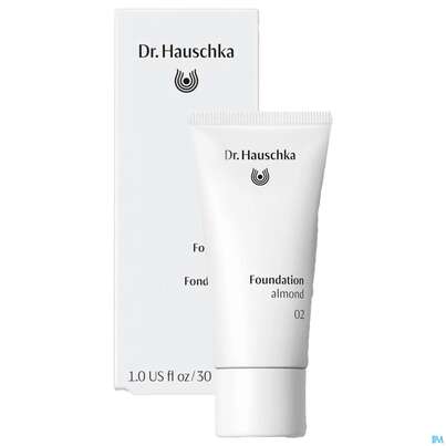 Sie sehen eine Packung Dr. Hauschka Foundation 02 Almond 30ml, Produktbild: 05 Dr. Hauschka Foundation 02 Almond 30ml, A-Nr.: 4592606 - 05