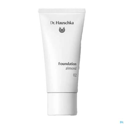 Sie sehen eine Packung Dr. Hauschka Foundation 02 Almond 30ml, Produktbild: 07 Dr. Hauschka Foundation 02 Almond 30ml, A-Nr.: 4592606 - 07