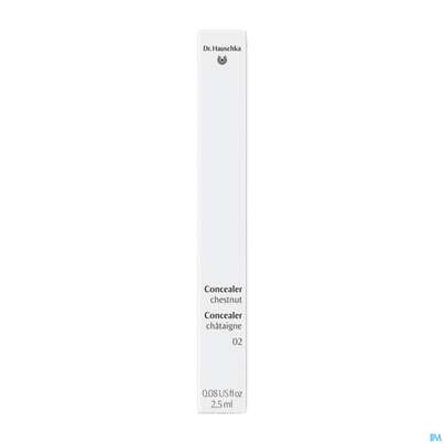 Sie sehen eine Packung Dr. Hauschka Concealer 02 Chestnut 2,5ml, Produktbild: 01 Dr. Hauschka Concealer 02 Chestnut 2,5ml, A-Nr.: 4592339 - 01