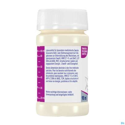 Sie sehen eine Packung Beba Fruehgeborenennahrung Stufe 2 Fluessig 12610983 90ml 32st, Produktbild: 05 Beba Fruehgeborenennahrung Stufe 2 Fluessig 12610983 90ml 32st, A-Nr.: 3939309 - 05